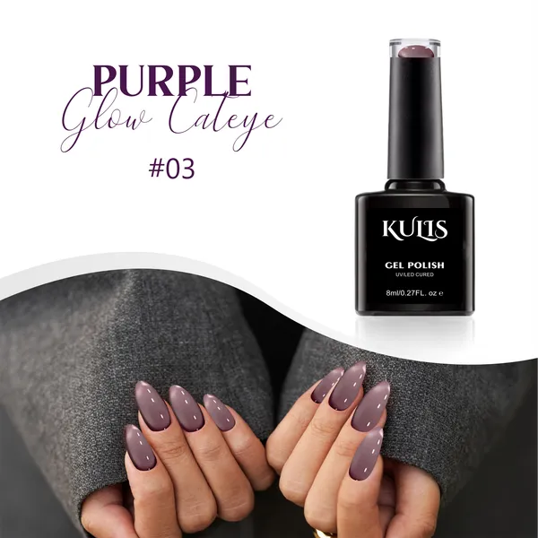 Rose_Plum_Purple_Glow_Cateye_Uv_Led_Cured_Magnetic_Gel_Polish_For_Girls