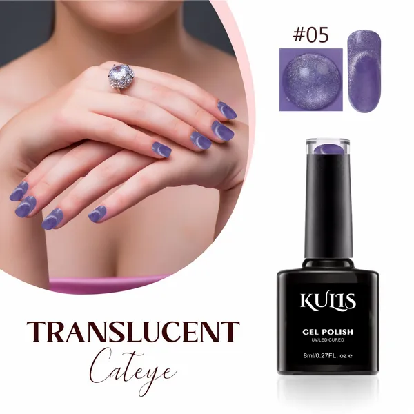 Periwinkle_Purple_Translucent_Cateye_Spar_Magnetic_Uv_Gel_Polish_For_Girls