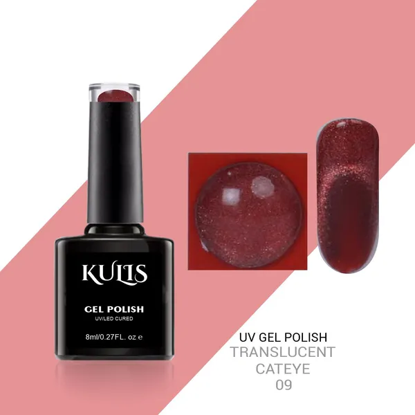 Garnet_Red_Translucent_Cateye_Spar_Magnetic_Uv_Gel_Polish_For_Girls