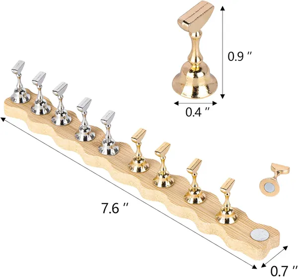 Kulis_-_Nail_Art_Magnetic_Stand_Wooden_-_Large
