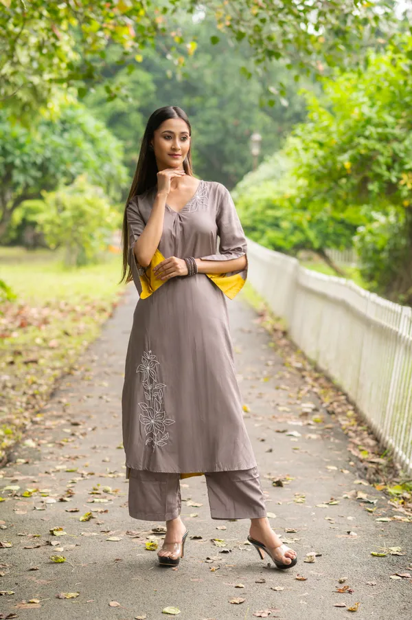 Grey_And_Yellow_Crystal_Cords_For_Women