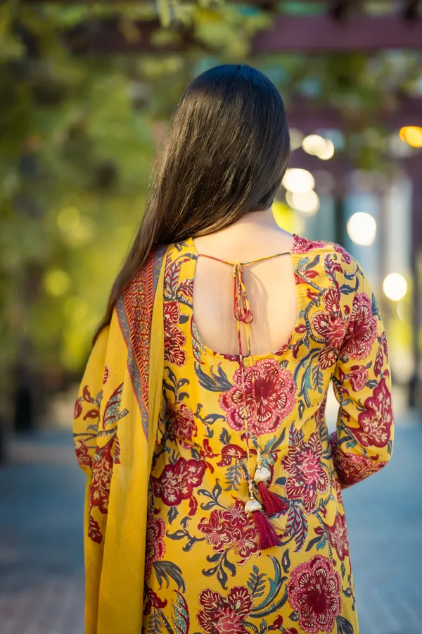 Mustard_Yellow_Premium_Cotton_Sundress_For_Women