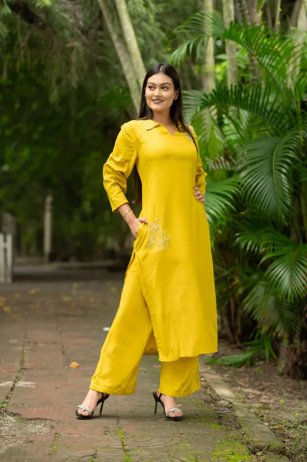 Mustard_Yellow_Crystal_Cords_For_Women
