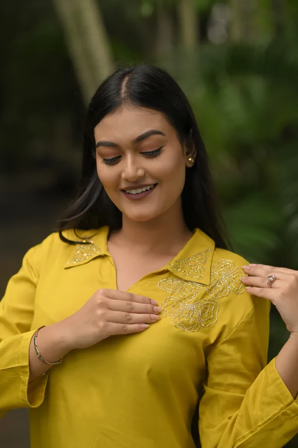 Mustard_Yellow_Crystal_Cords_For_Women