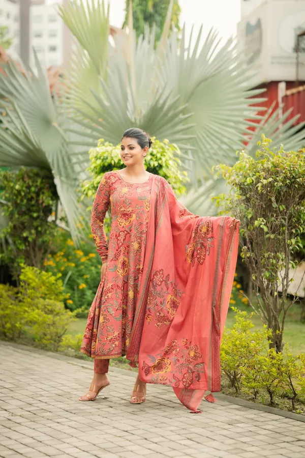 Rust_Petal_Premium_Cotton_Sundress_For_Women