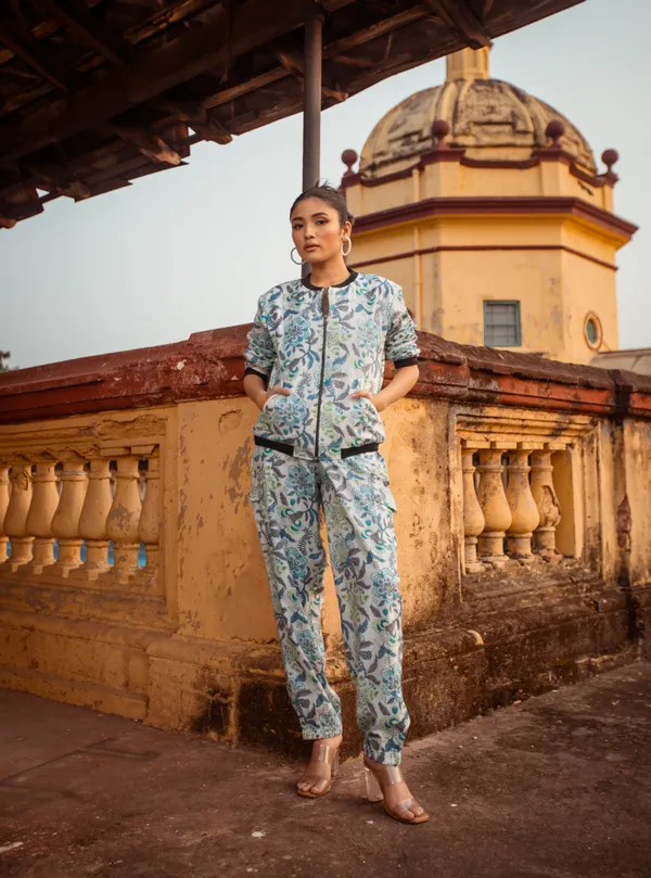 White_Aqua_Blue_Bomber_Jacket_For_Women