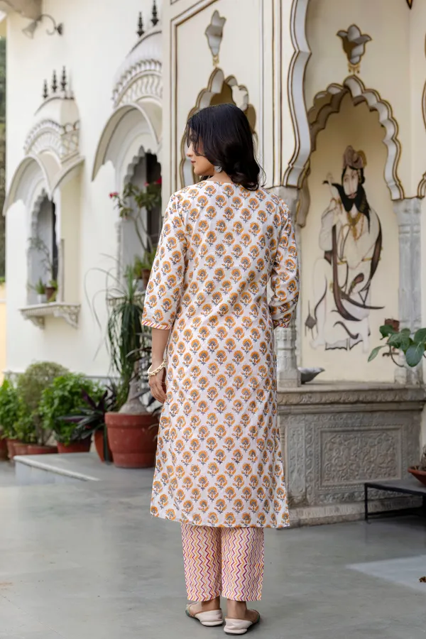 White_Yello_Kurta_Pajama_Dupatta_For_Women