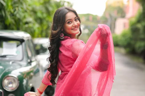 Pink_Handblock_Kota_Doriya_Set_For_Women