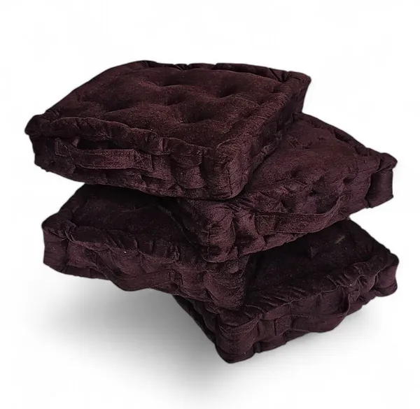 Coffee_Premium_Quality_Velvet_Floor_Cushion_40_X_40_Cm