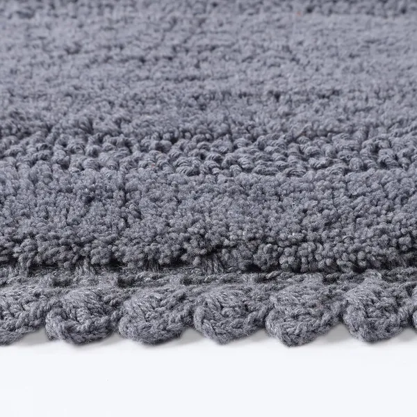 Steel_Grey_Premium_Quality_Cotton_Super_Soft_Reversible_Crochet_Bath_Mat_40_X_60_Cm