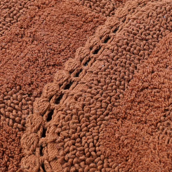 Tan_Premium_Quality_Cotton_Super_Soft_Reversible_Crochet_Bath_Mat_40_X_60_Cm
