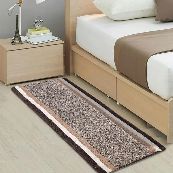 Chocolate_Premium_Quality_Cotton_Kitchen_Runner_&_Bath_Mat_40_X_120_Cm_&_40_X_60_Cm