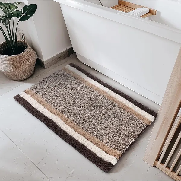Chocolate_Premium_Quality_Cotton_Kitchen_Runner_&_Bath_Mat_40_X_120_Cm_&_40_X_60_Cm