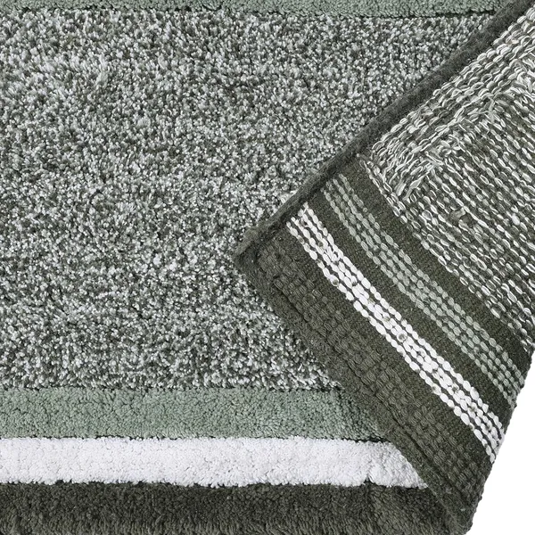 Green_Premium_Quality_Cotton_Kitchen_Runner_&_Bath_Mat_40_X_120_Cm_&_40_X_60_Cm