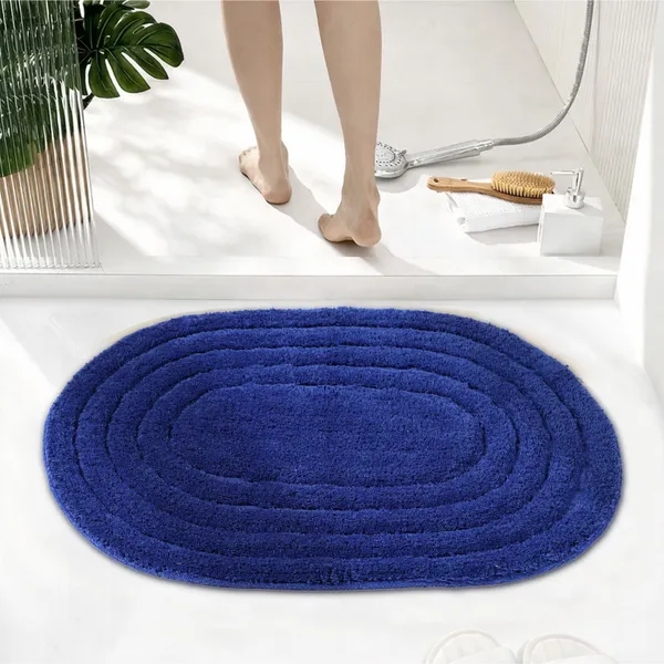 Solid_Royal_Blue_Race_Track_Fine_Cotton_Oval_Bathmat