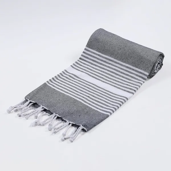 Grey_Premium_Quality_Cotton_100%_Beach_Towel_90_X_170_Cm