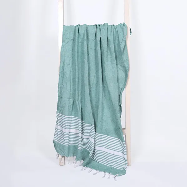 Sea_Green_Premium_Quality_Cotton_100%_Beach_Towel_90_X_170_Cm
