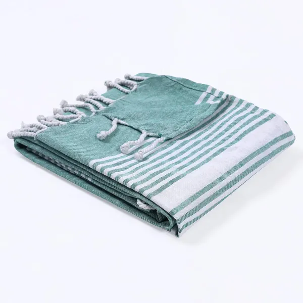 Sea_Green_Premium_Quality_Cotton_100%_Beach_Towel_90_X_170_Cm