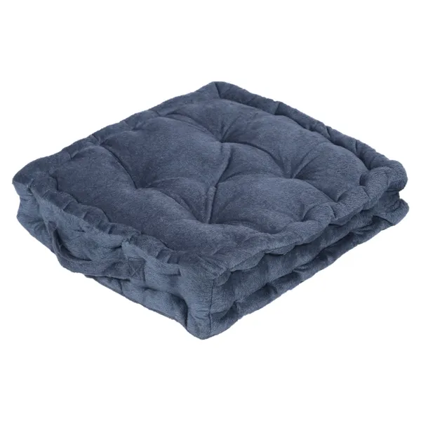 Grey_Premium_Quality_Velvet_Floor_Cushion_40_X_40_Cm
