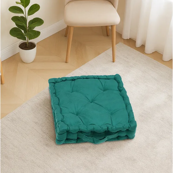 Green_Premium_Quality_Velvet_Floor_Cushion_40_X_40_Cm