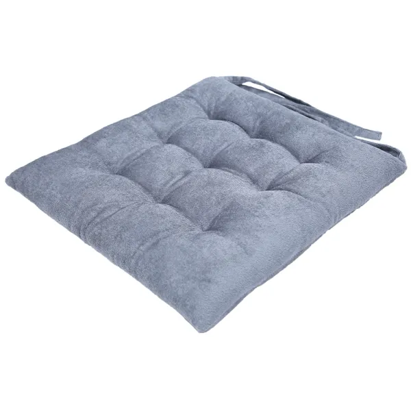 Grey_Premium_Quality_Velvet_Chair_Pads_With_Ties_40_X_40_Cm