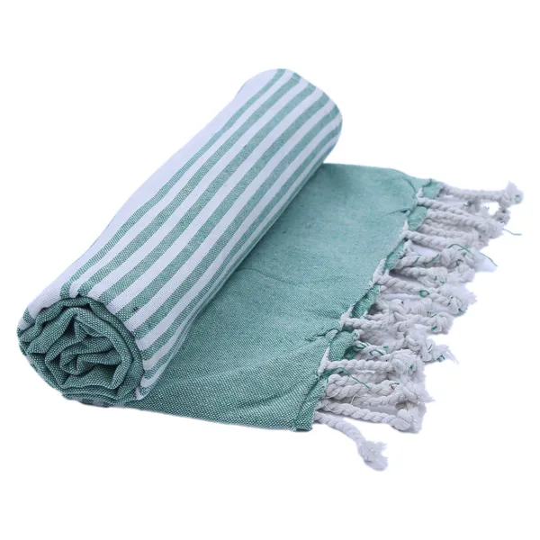 Sea_Green_Premium_Quality_Cotton_100%_Beach_Towel_90_X_170_Cm