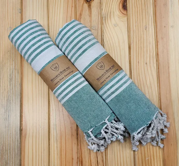 Sea_Green_Premium_Quality_Cotton_100%_Beach_Towel_90_X_170_Cm