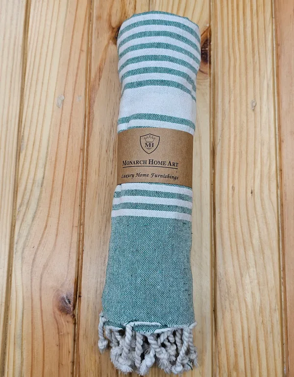 Sea_Green_Premium_Quality_Cotton_100%_Beach_Towel_90_X_170_Cm