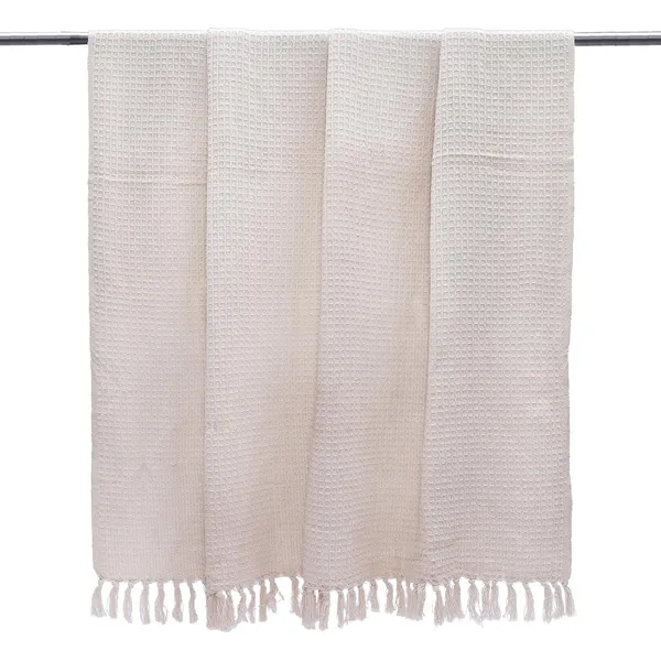 Natural_Premium_Quality_Cotton_Waffle_Throw_125_X_160_Cm