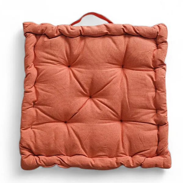 Orange_Premium_Quality_Cotton_Floor_Cushion_40_X_40_Cm