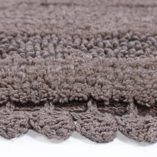 Camel_Premium_Quality_Cotton_Super_Soft_Reversible_Crochet_Bath_Mat/Bathroom_40_X_60_Cm