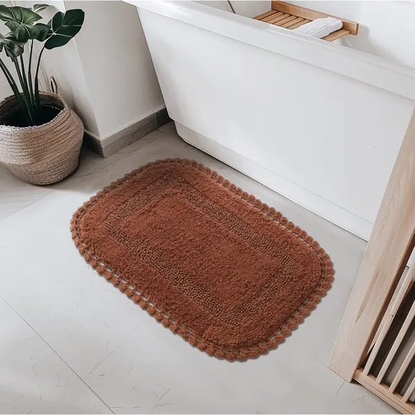 Tan_Premium_Quality_Cotton_Super_Soft_Reversible_Crochet_Bath_Mat_40_X_60_Cm