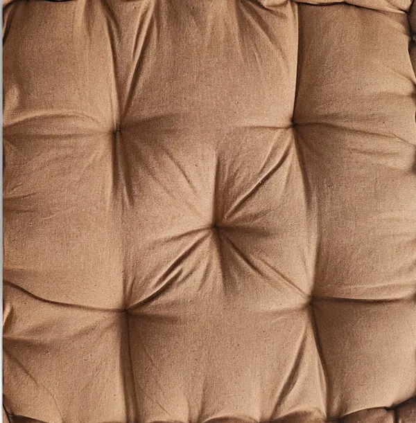 Tan_Premium_Quality_Cotton_Floor_Cushion_40_X_40_Cm
