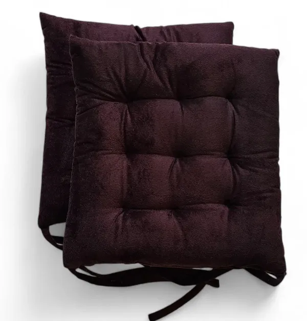 Coffee_Premium_Quality_Velvet_Chair_Pad_With_Ties_40_X_40_Cm
