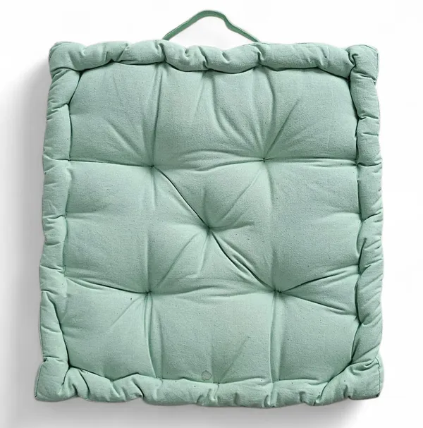 Sea_Green_Premium_Quality_Cotton_Floor_Cushion_40_X_40_Cm