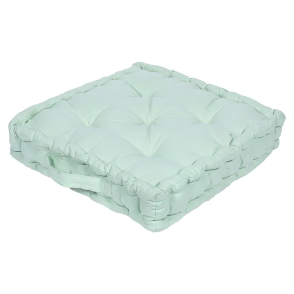 Sea_Green_Premium_Quality_Cotton_Floor_Cushion_40_X_40_Cm