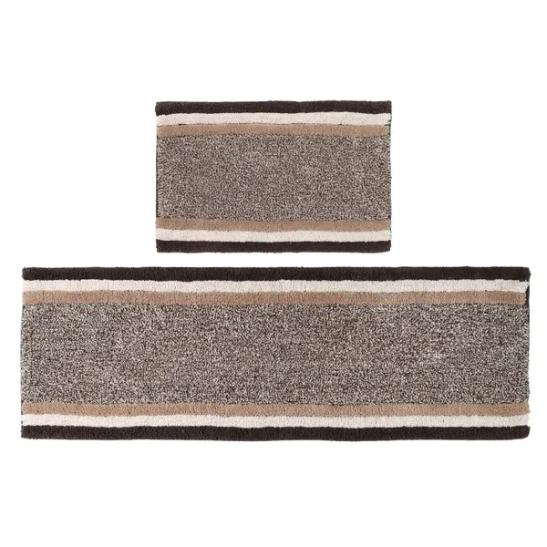 Chocolate_Premium_Quality_Cotton_Kitchen_Runner_&_Bath_Mat_40_X_120_Cm_&_40_X_60_Cm
