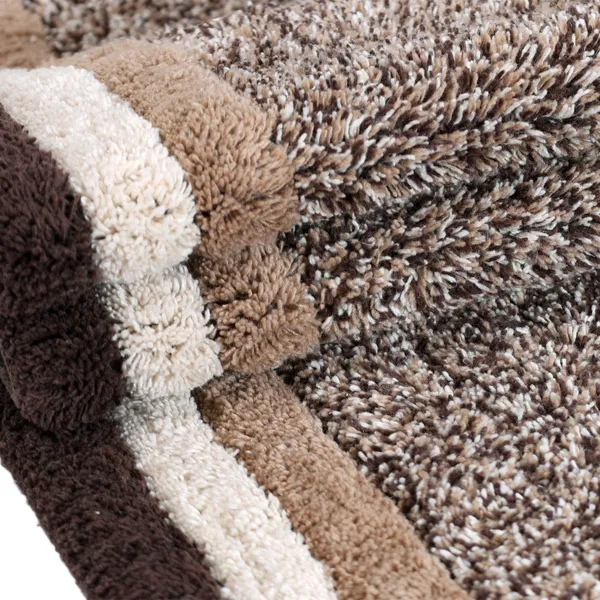 Chocolate_Premium_Quality_Cotton_Kitchen_Runner_&_Bath_Mat_40_X_120_Cm_&_40_X_60_Cm