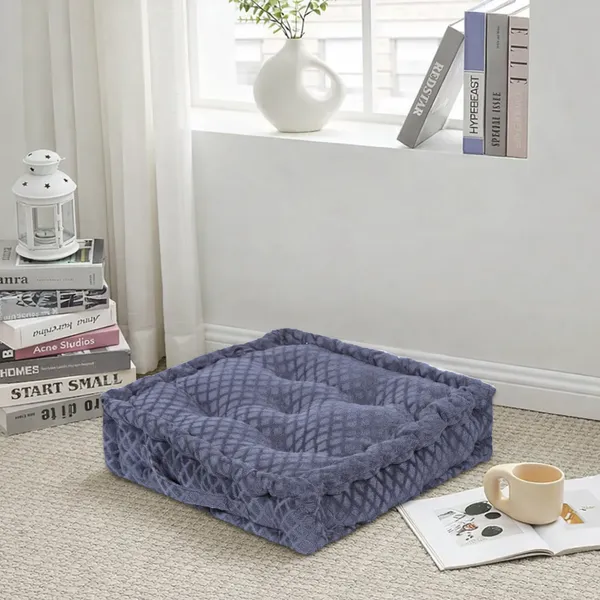 Grey_Premium_Quality_Velvet_Floor_Cushion_40_X_40_Cm