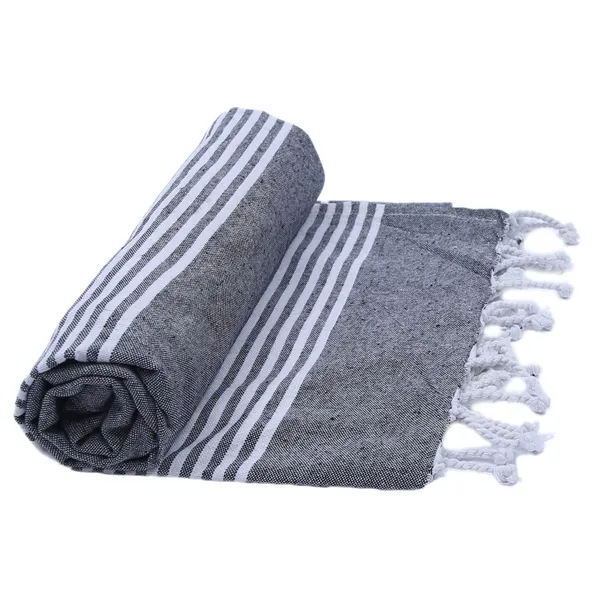 Grey_Premium_Quality_Cotton_100%_Beach_Towel_90_X_170_Cm