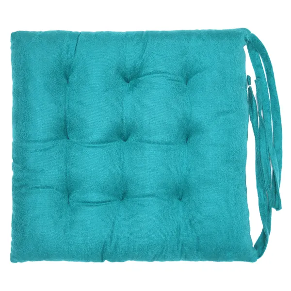 Green_Premium_Quality_Cotton_Chair_Pad_With_Ties_40_X_40_Cm