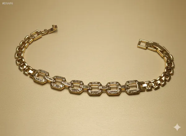 Gold_And_Silver_Crystal_Frame_Anti_Tarnish_Bracelet_For_Women