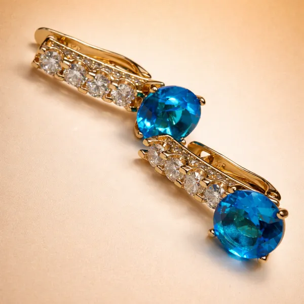 Blue_Crystal_Drop_Ears_Anti_Tarnish_Earring_For_Women