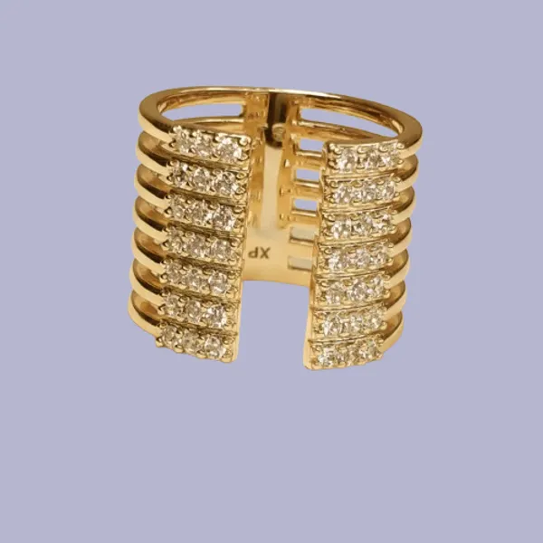 Gold_Multirow_Open_Diamond_Anti_Tarnish_Finger_Ring_For_Women