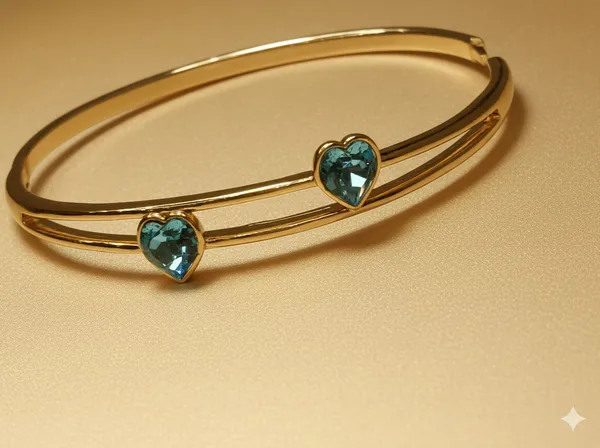 Blue_Double_Heart_Gold_Anti_Tarnish_Ring_Bracelet_For_Women