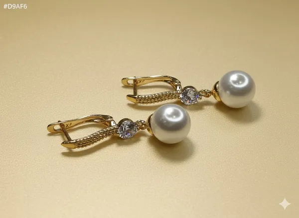 Gold_Pearl_Drop_Ears_With_Zircon_Accent_Anti_Tarnish_Earring_For_Women