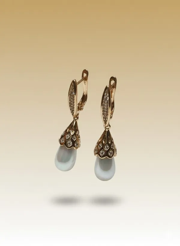 White_Pearl_Drop_Statement_Ears_Anti_Tarnish_Earring_For_Women
