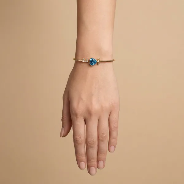 Blue_Heart_Key_Gold_Anti_Tarnish_Ring_Bracelet_For_Women