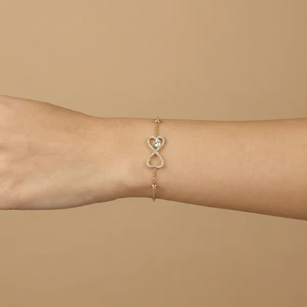 Gold_And_Silver_Infinity_Heart_Anti_Tarnish_Bracelet_For_Women