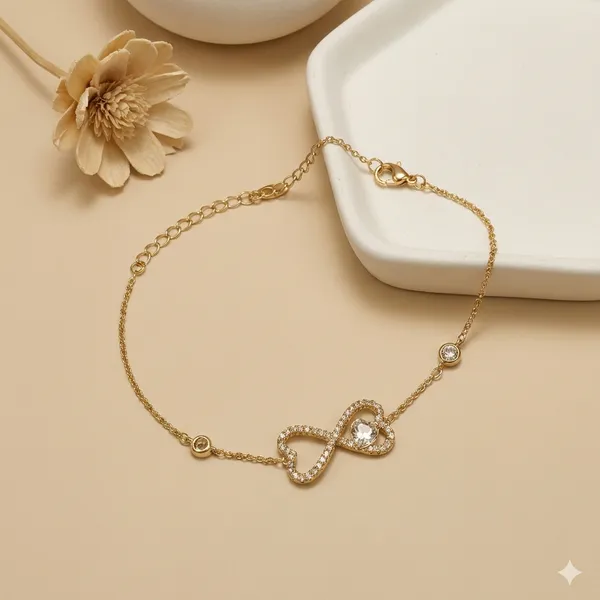 Gold_And_Silver_Infinity_Heart_Anti_Tarnish_Bracelet_For_Women